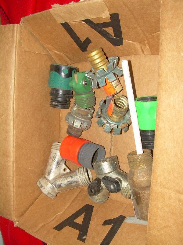 lot 86 image: HOSE COUPLERS AND SPOUTS