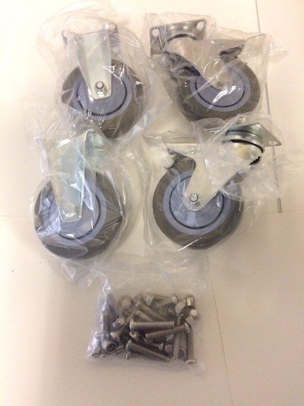 lot 18 image: NEW Replacement Cart Wheels