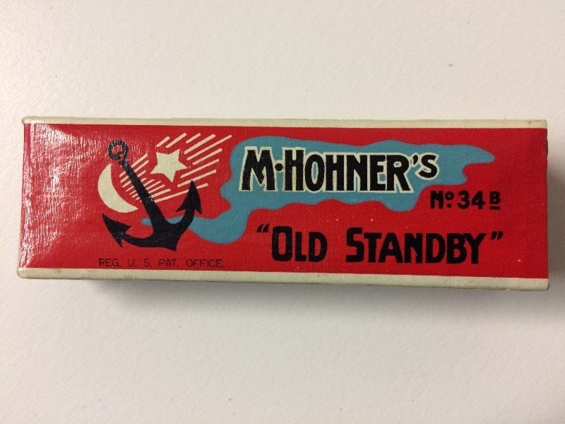 lot 34 image: M-Hohners Old Standby Harmonica
