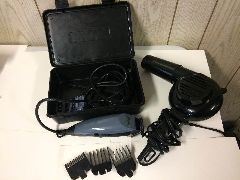 lot 38 image: WAHL Hair Clippers & Pro-2000 Ceramic Hair Dryer