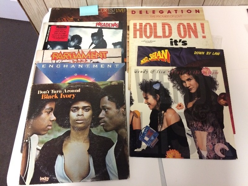 lot 76 image: Vinyl Record Albums - Wendy & Lisa, Curtis Mayfield, more