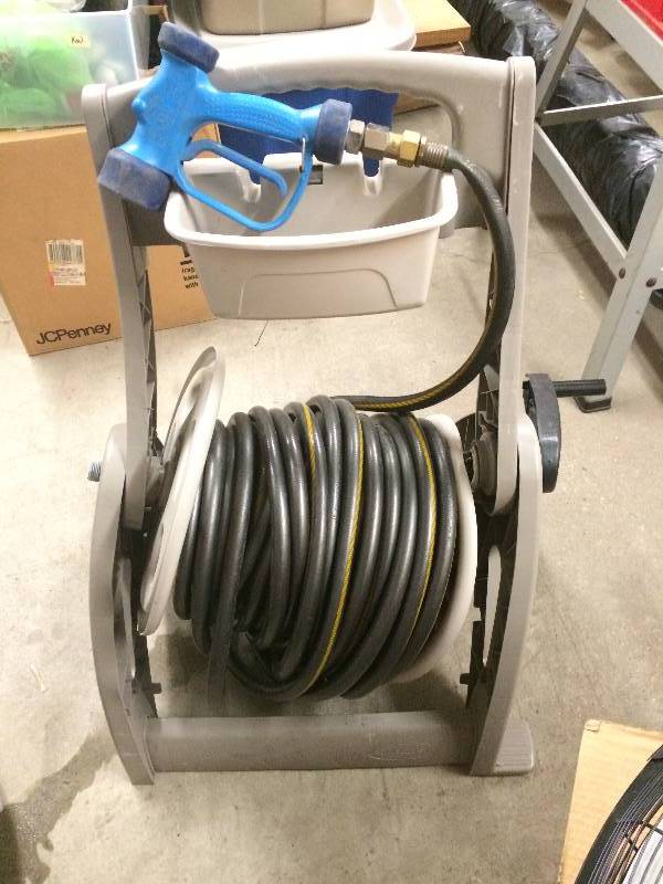 Garden Hose and Reel