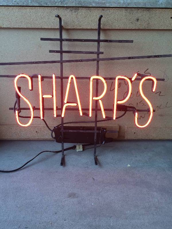 Sharps Neon Light