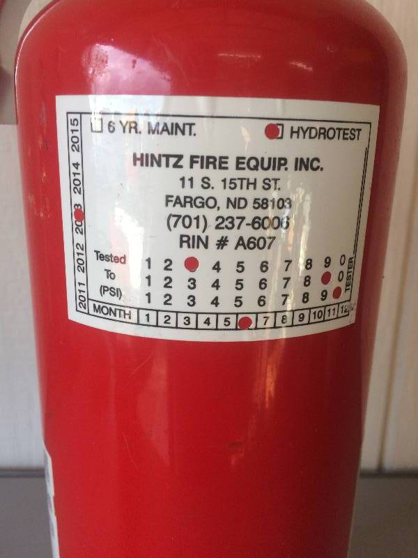 5 LB Fire Extinsuisher
