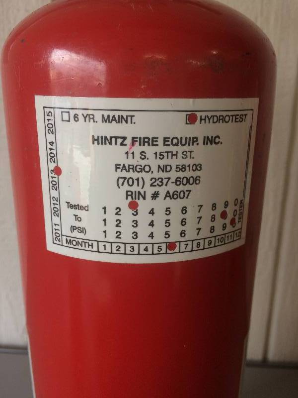 5 LB Fire Extinsuisher