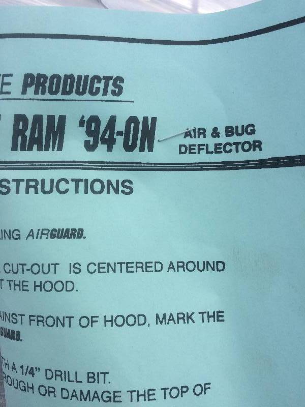 Wade Bug Deflector