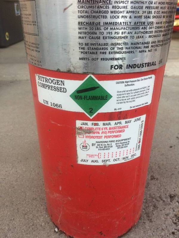 20 LB Fire Extinguisher