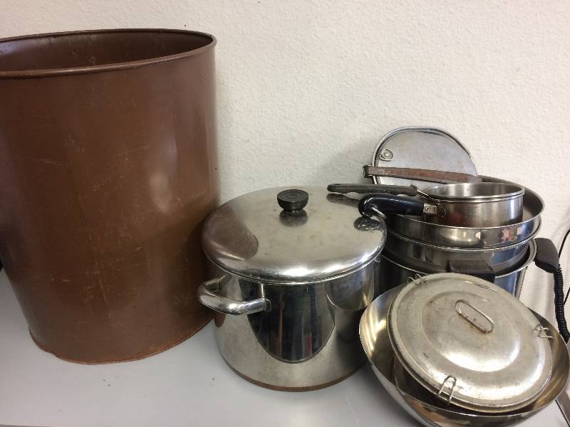 lot 11 image: Vintage PotsPans and More