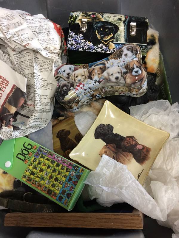 lot 43 image: Assorted Dog Collectibles