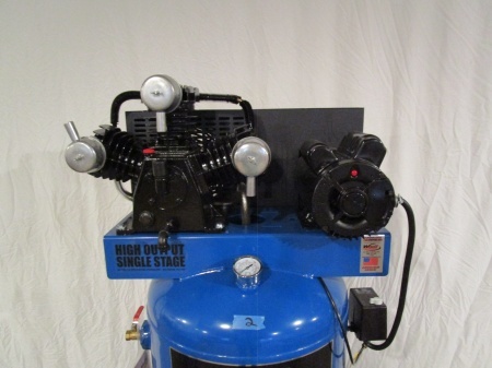 lot 2 image: Eagle 60 Gallon Air Compressor