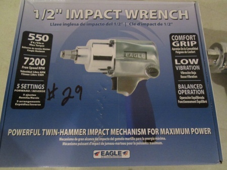 lot 29 image: Eagle 12 Impact Wrench