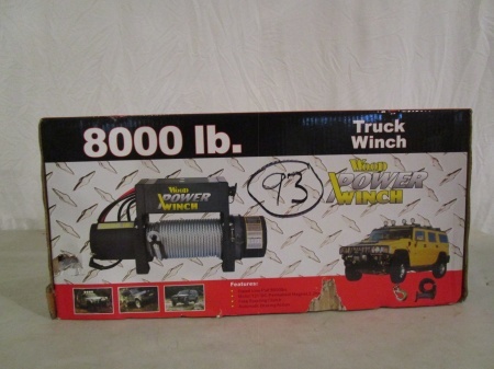 lot 93 image: Wood Power 8000 lb Winch