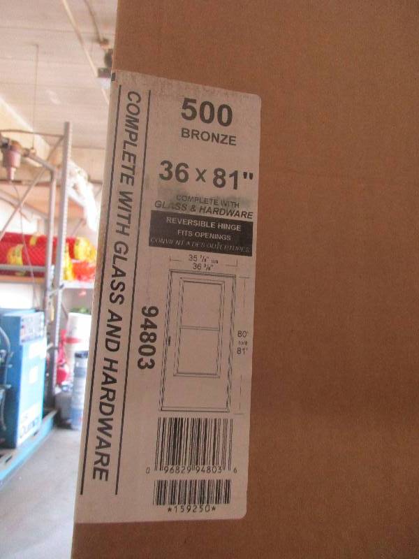 Storm door kit