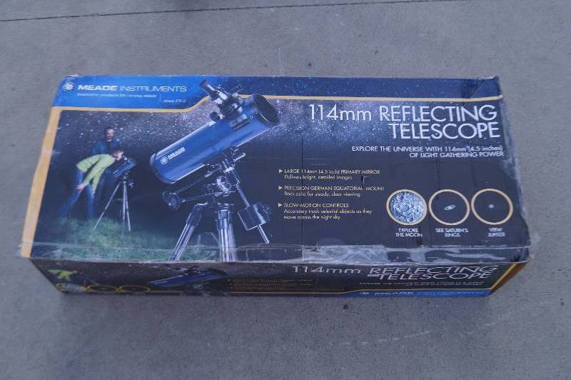 lot 84 image: Telescope