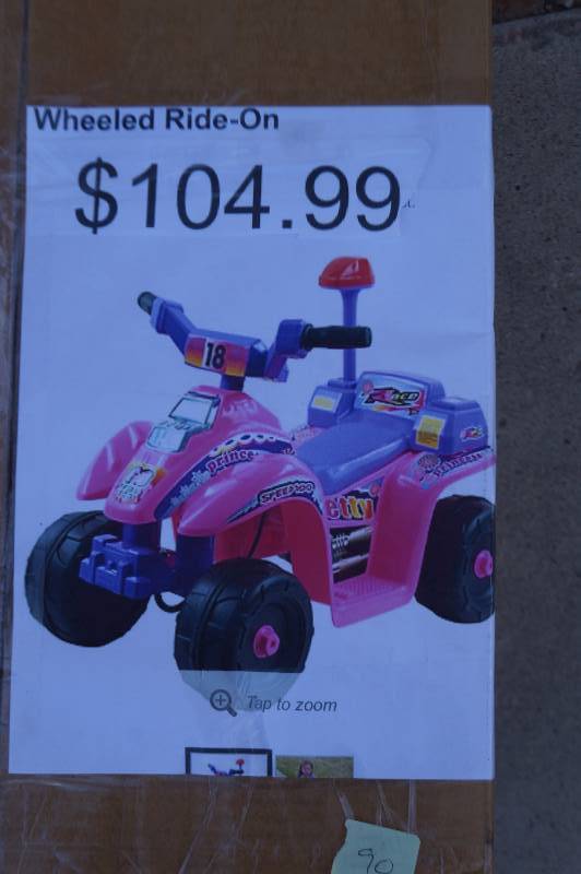 lot 90 image: Childrens Lil Rider