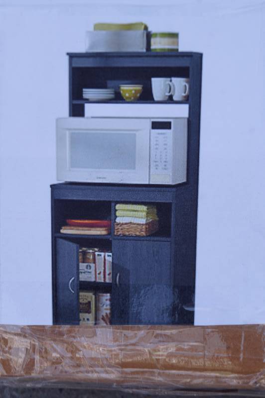 lot 100 image: Microwave Stand