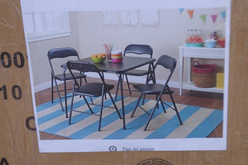 lot 105 image: Folding Table & Chair Set