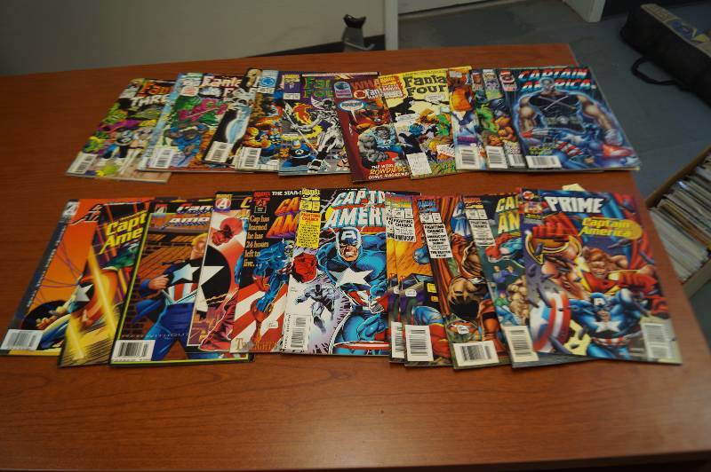 lot 131 image: Vintage Comic Books