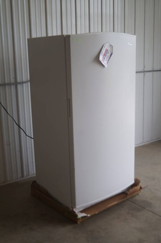 lot 225 image: New Whirlpool Upright Freezer