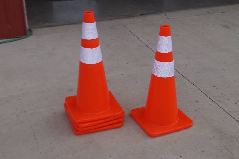 lot 215 image: NEW Safety Cones