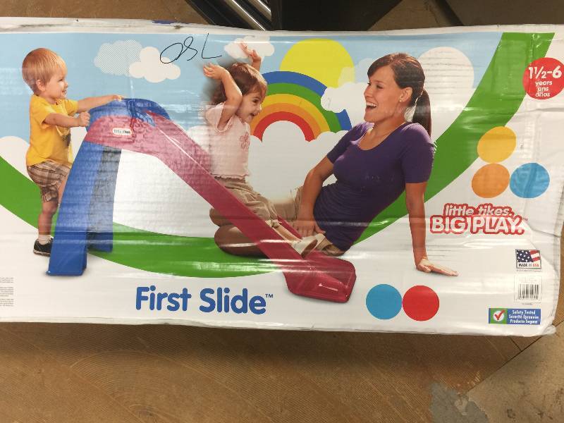 lot 2 image: First Slide Little Tikes Big Play
