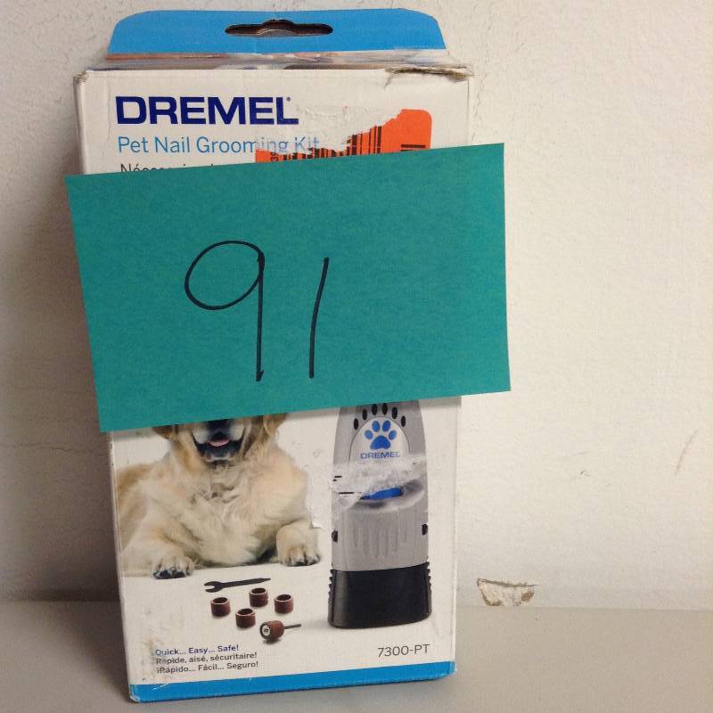 lot 91 image: Dremel Pet Nail Grooming Kit not used