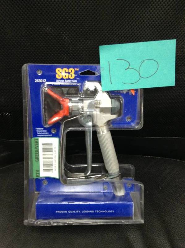 lot 130 image: Graco 243012 Airless Spray Gun SG3