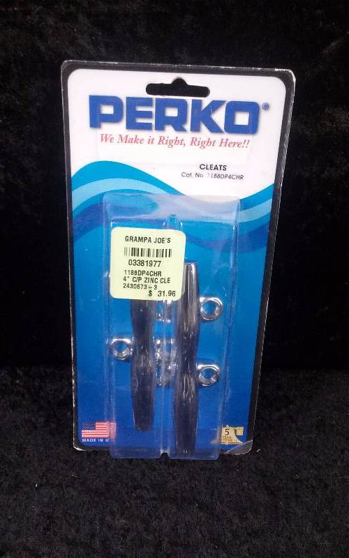 lot 63 image: Perko Open Base Rope Cleats, Max 516 rope