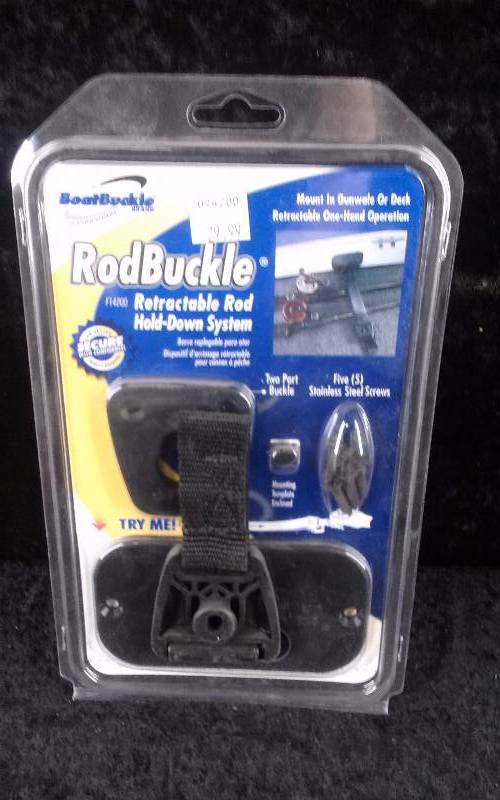 lot 75 image: Boat Buckle Rod Buckle, Retractable Rod Hold Down System, PN F14200