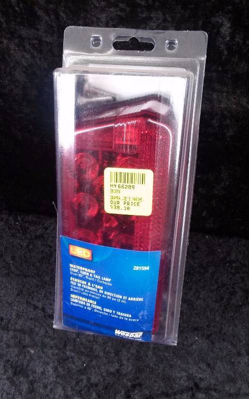 lot 110 image: Wesbar LED Waterproof Stop, Turn, Tail Lamp, RightCurbside, PN 281594
