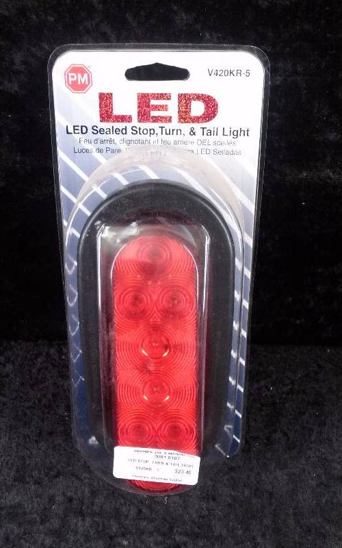 lot 117 image: Peterson LED Sealed, Stop, Turn & Tail Light, PN V420KR-5