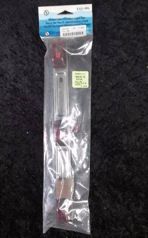 lot 126 image: Peterson Sealed Identification Light Bar, PN E151-3RL