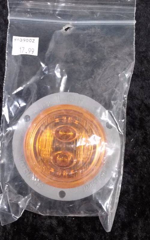 lot 137 image: Trucklite LED Amber Clearance Light
