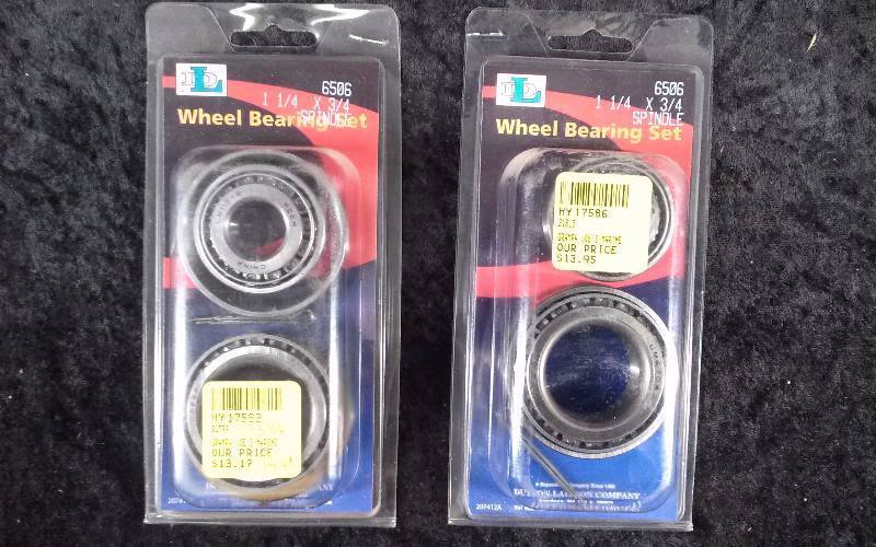 lot 165 image: Lot - (2) Dutton Wheel Bearing Set, 1 14 x 34, Spindle, PN 6506
