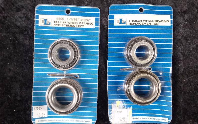 lot 169 image: Lot - (2) Dutton Wheel Bearing Set 1 116 x 34 Spindle, PN 6505