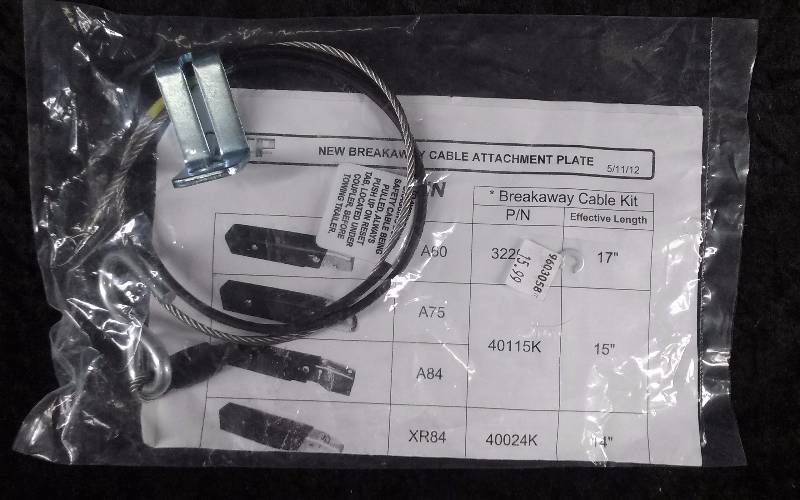 lot 182 image: UFB Breakaway Cable Kit, 17