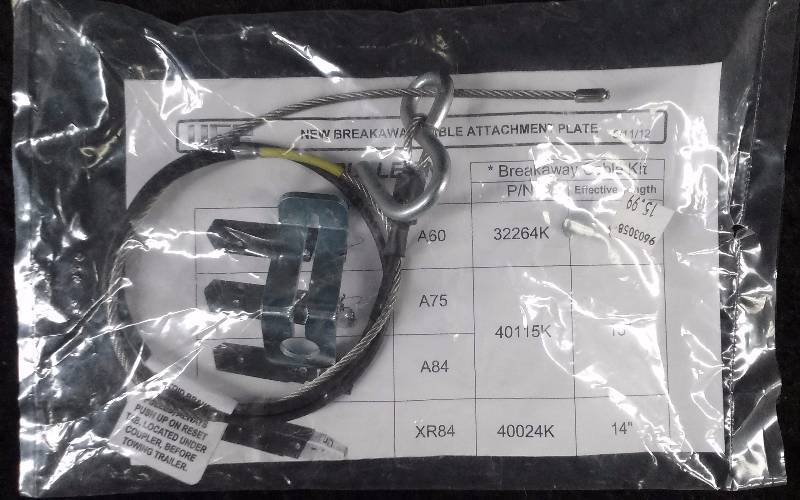 lot 183 image: UFB Breakaway Cable Kit, 17