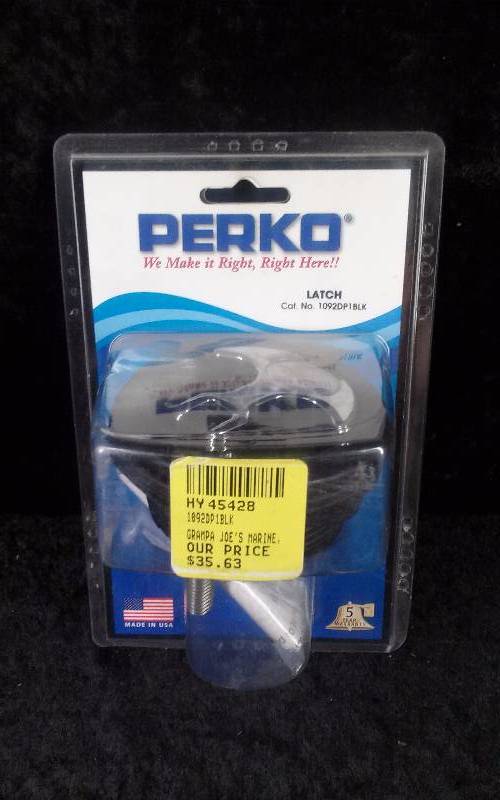 lot 207 image: Perko Flush Latch, PN 1092DP1 BLK