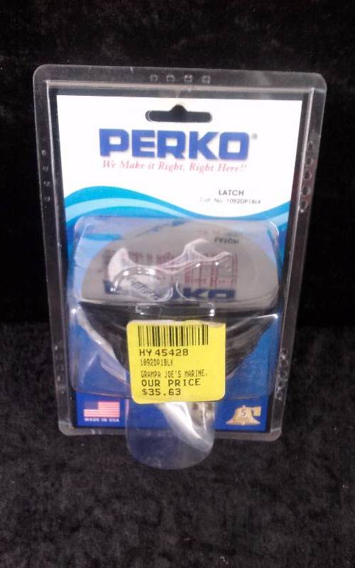 lot 208 image: Perko Flush Latch, PN 1092DP1 BLK