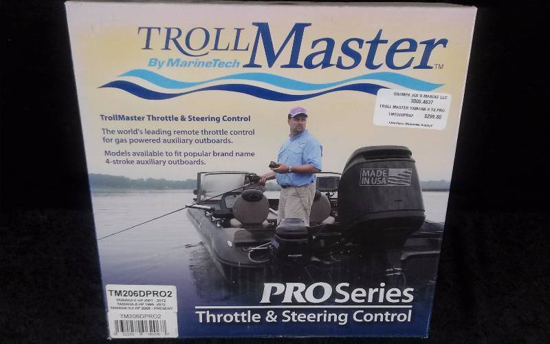 lot 232 image: TrollMaster Throttle & Steering Control, Pro Series, PN TM206DPR02, Yamaha