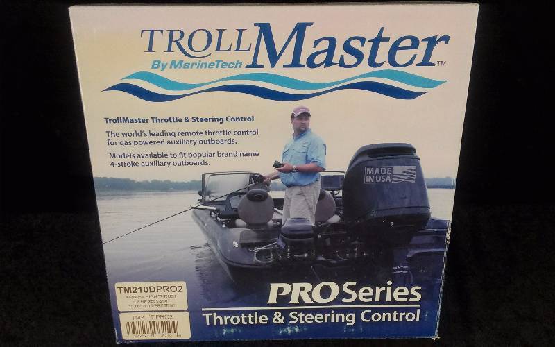 lot 234 image: TrollMaster Throttle & Steering Control, Pro Series, PN TM210DPR02, Yamaha High Thrust