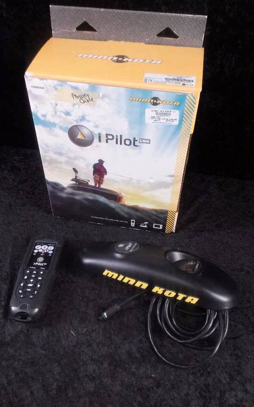 lot 246 image: MinnKota iPilot Link System for Terrova, Integrated GPS Trolling System, Model 1PC0N20