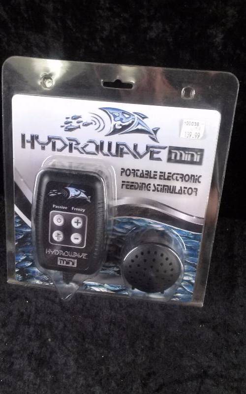 lot 249 image: Hydrowave Mini Portable Electonic Fish Feeding Stimulator, 2 Sound Loops