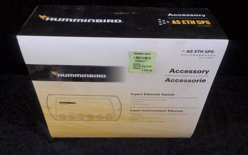 lot 251 image: Hummingbird 5-Port Ethernet Switch, AS ETH 5PS