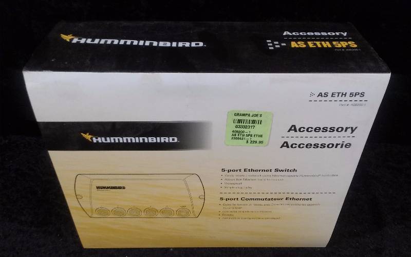 lot 257 image: Hummingbird 5-Port Ethernet Switch, AS ETH 5PS