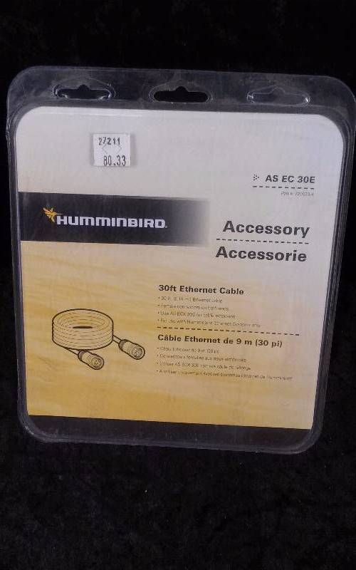 lot 267 image: Hummingbird Ethernet Cable, 30FT, AS EC 30E, PN 720073-4