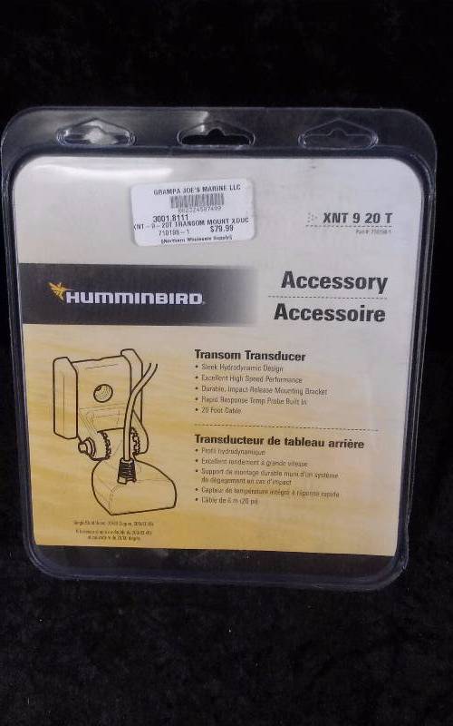 lot 268 image: Hummingbird Transon Transducer, XNT 9 20 T, PN 710198-1