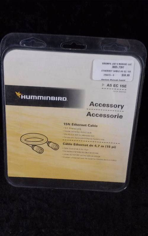 lot 276 image: Hummingbird Ethernet Cable, 15 FT, AS EC 15E, PN 720073-5