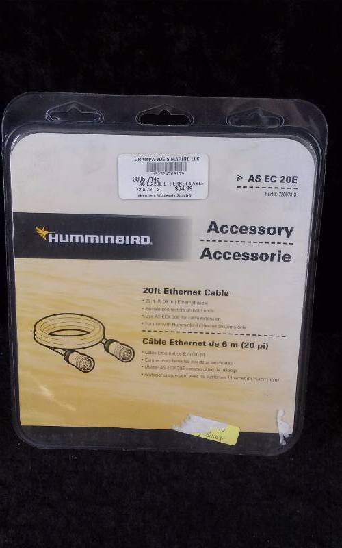 lot 279 image: Hummingbird Ethernet Cable, 20 FT, AS EC 20E, PN 720073-1