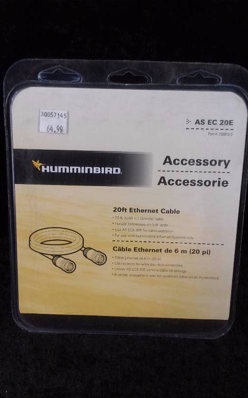 lot 281 image: Hummingbird Ethernet Cable, 20 FT, AS EC 20E, PN 720073-1